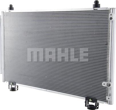 MAHLE AC 814 000P - Condenser, air conditioning autospares.lv