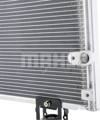 MAHLE AC 814 000P - Condenser, air conditioning autospares.lv