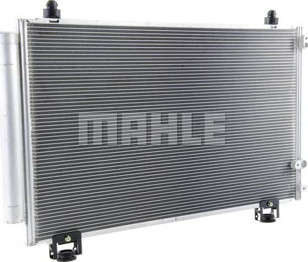 MAHLE AC 814 000P - Condenser, air conditioning autospares.lv