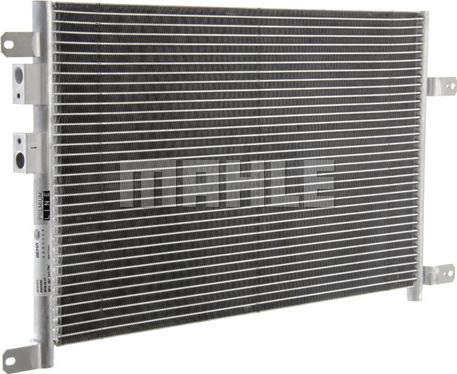 MAHLE AC 834 000P - Condenser, air conditioning autospares.lv
