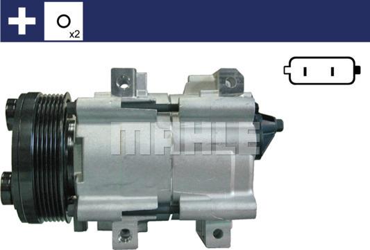 MAHLE ACP 153 000S - Compressor, air conditioning autospares.lv