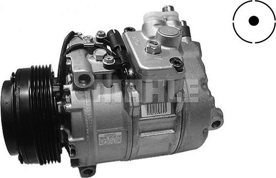 MAHLE ACP 1162 000S - Compressor, air conditioning autospares.lv