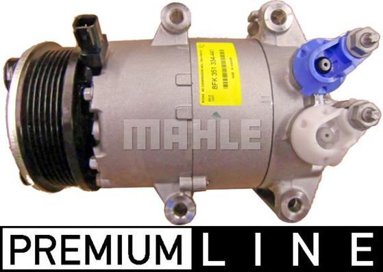 MAHLE ACP 1366 000P - Compressor, air conditioning autospares.lv