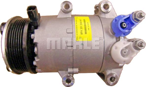 MAHLE ACP 1366 000P - Compressor, air conditioning autospares.lv