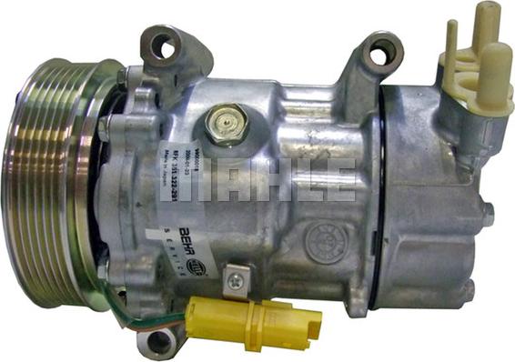 MAHLE ACP 363 000P - Compressor, air conditioning autospares.lv