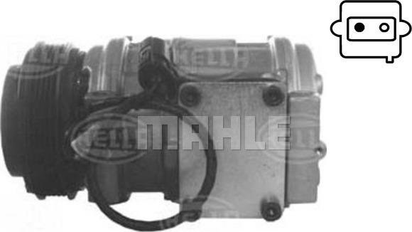 MAHLE ACP 798 000S - Compressor, air conditioning autospares.lv