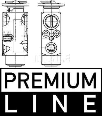 MAHLE AVE 88 000P - Expansion Valve, air conditioning autospares.lv