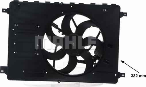 MAHLE CFF 401 000S - Fan, radiator autospares.lv