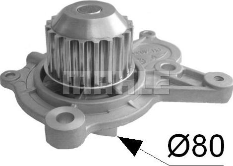 MAHLE CP 431 000S - Water Pump autospares.lv