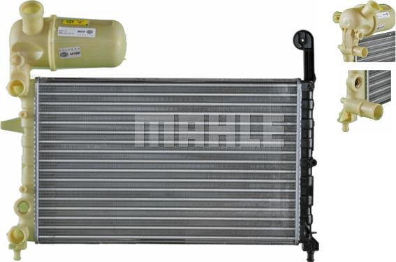 MAHLE CR 448 000S - Radiator, engine cooling autospares.lv