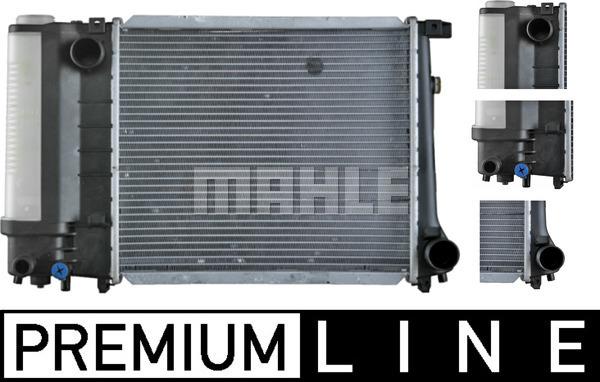 MAHLE CR 483 000P - Radiator, engine cooling autospares.lv