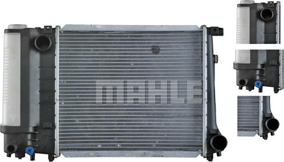 MAHLE CR 483 000S - Radiator, engine cooling autospares.lv