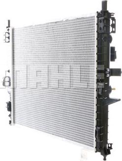 MAHLE CR 554 000S - Radiator, engine cooling autospares.lv