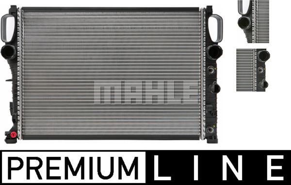 MAHLE CR 512 000P - Radiator, engine cooling autospares.lv