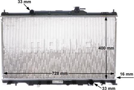 MAHLE CR 1459 000S - Radiator, engine cooling autospares.lv