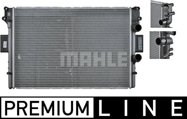 MAHLE CR 1106 000P - Radiator, engine cooling autospares.lv