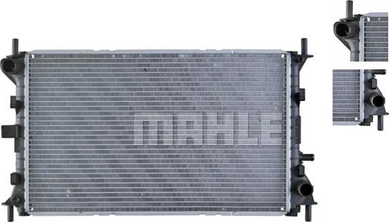 MAHLE CR 1344 000S - Radiator, engine cooling autospares.lv