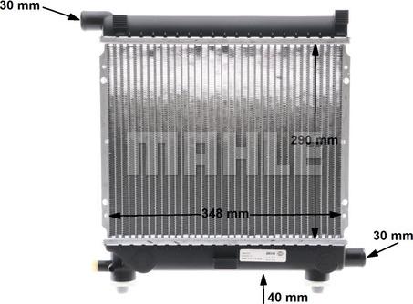 MAHLE CR 235 000S - Radiator, engine cooling autospares.lv