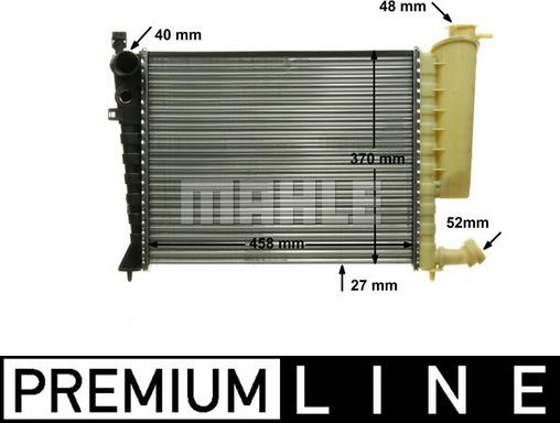 MAHLE CR 2205 000P - Radiator, engine cooling autospares.lv