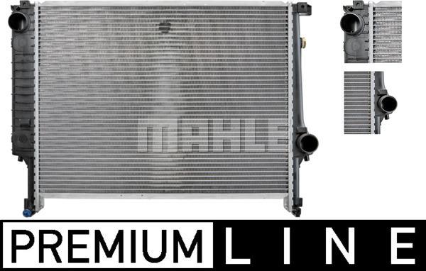 MAHLE CR 279 000P - Radiator, engine cooling autospares.lv