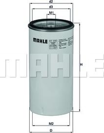 MAHLE KC 200 - Fuel filter autospares.lv