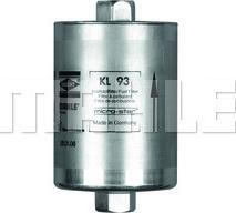 MAHLE KL 93 - Fuel filter autospares.lv