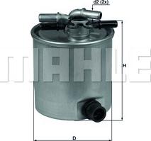 MAHLE KL 440/15 - Fuel filter autospares.lv