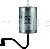 MAHLE KL 80 - Fuel filter autospares.lv