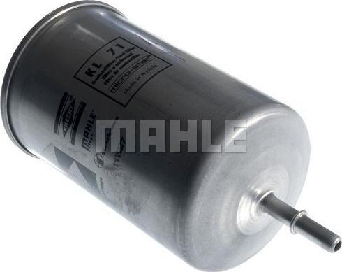 MAHLE KL 71 - Fuel filter autospares.lv