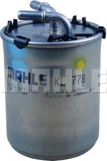 MAHLE KL 778 - Fuel filter autospares.lv
