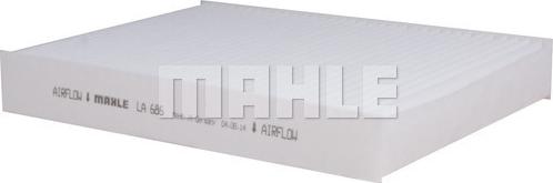 MAHLE LA 686 - Filter, interior air autospares.lv