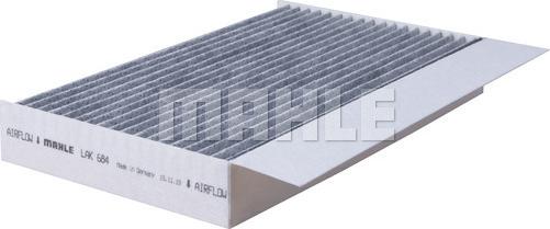 MAHLE LAK 684 - Filter, interior air autospares.lv