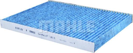 MAHLE LAO 31 - Filter, interior air autospares.lv