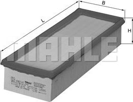 MAHLE LX 995 - Air Filter, engine autospares.lv