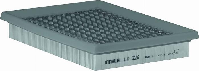 MAHLE LX 625 - Air Filter, engine autospares.lv