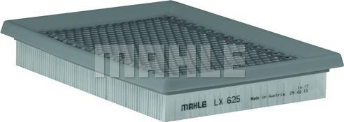 MAHLE LX 625 - Air Filter, engine autospares.lv