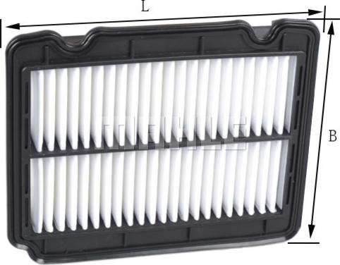 MAHLE LX 2115 - Air Filter, engine autospares.lv