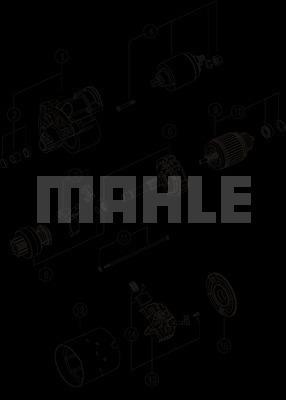 MAHLE MS 409 - Starter autospares.lv