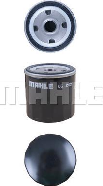 MAHLE OC 242 - Oil Filter autospares.lv
