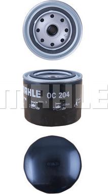 MAHLE OC 204 - Oil Filter autospares.lv