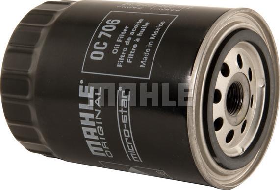 MAHLE OC 706 - Oil Filter autospares.lv