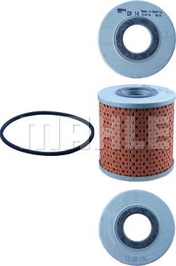 MAHLE OX 14D - Oil Filter autospares.lv