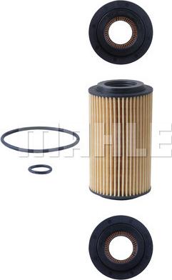 MAHLE OX 153D4 - Oil Filter autospares.lv