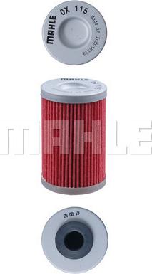 MAHLE OX 115 - Oil Filter autospares.lv