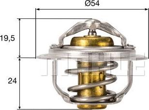 MAHLE TX 212 82D - Coolant thermostat / housing autospares.lv