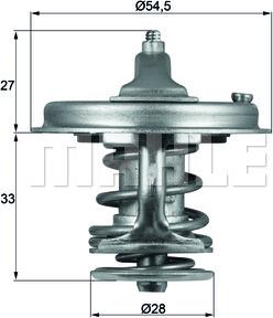 MAHLE TX 78 83 - Coolant thermostat / housing autospares.lv