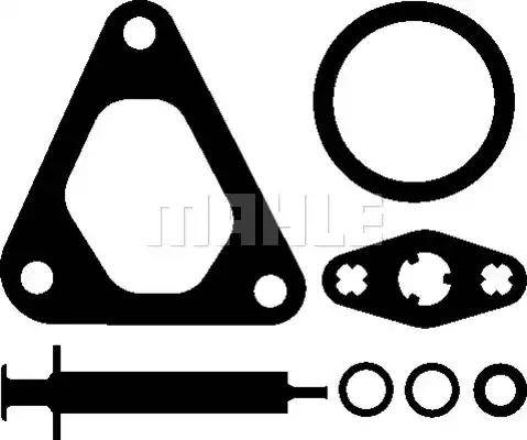 MAHLE 001 TA 16111 000 - Mounting Kit, charger autospares.lv