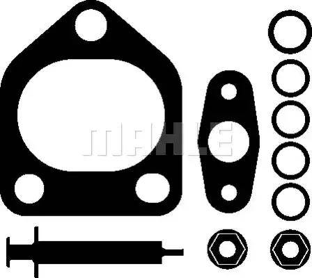 MAHLE 082 TA 15850 000 - Mounting Kit, charger autospares.lv