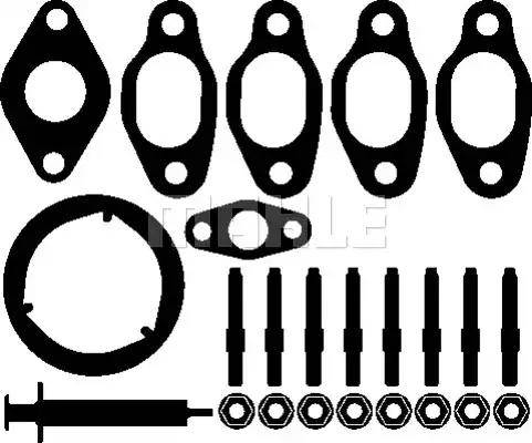 MAHLE 030 TA 17814 000 - Mounting Kit, charger autospares.lv