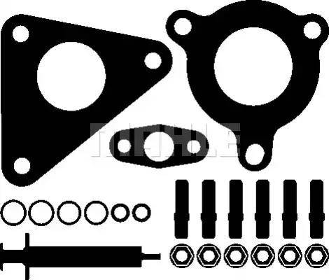 MAHLE 021 TA 16195 000 - Mounting Kit, charger autospares.lv